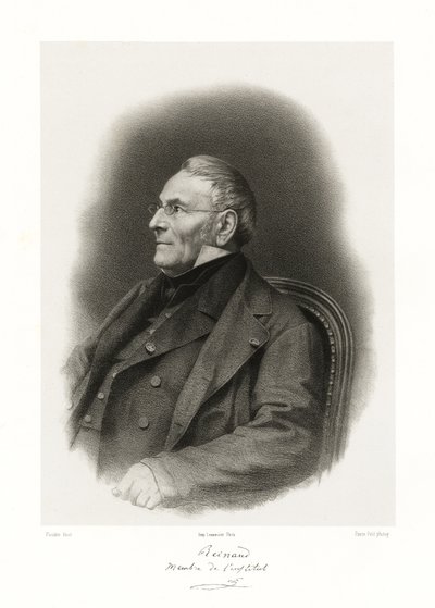 Joseph Toussaint Reinaud door Louis Eugene Pirodon